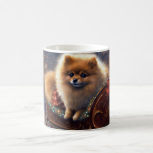 Pommersche Weihnachtsfestzeit Gebürstet Kaffeetasse