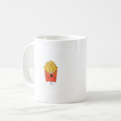 Pommes, Chips, Hot Chips Thema Kaffeetasse (Vorderseite Links)