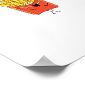 Pommes, Chips, Hot Chips Thema Poster (Ecke)