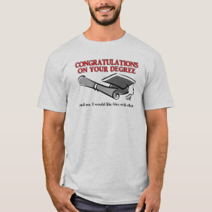 Pommes Frites dazu? Mit diesem lustigen Beleidigun T-Shirt