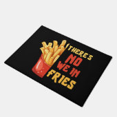 Pommes frites fußmatte (Schrägansicht)