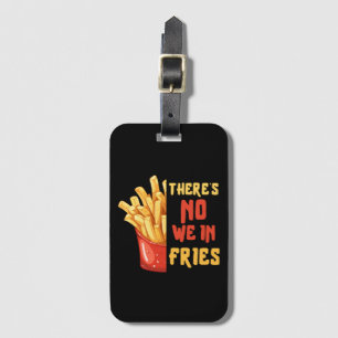 Pommes frites gepäckanhänger