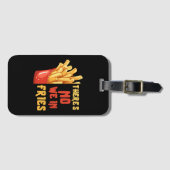 Pommes frites gepäckanhänger (Vorderseite (Horizontal))