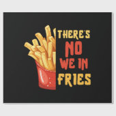 Pommes frites geschenkpapier (Flach)