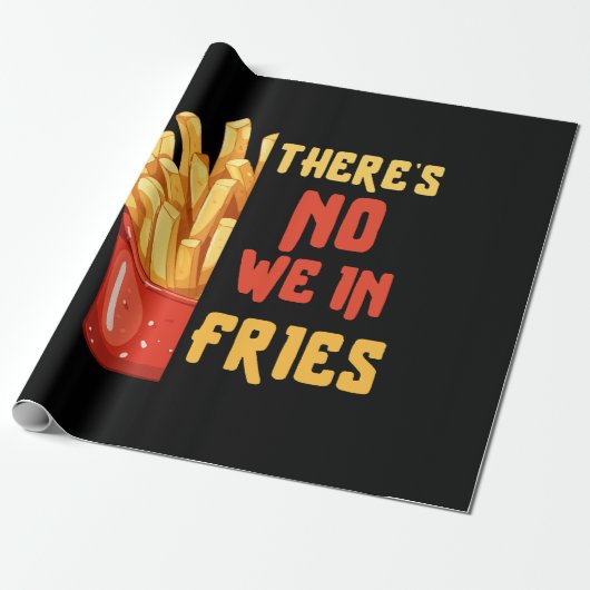Pommes frites geschenkpapier (Ungerollt)
