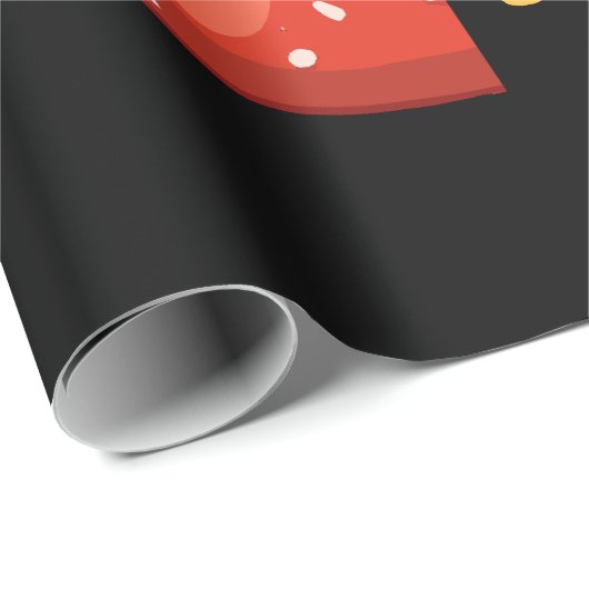 Pommes frites geschenkpapier (Rolleneckpunkt)