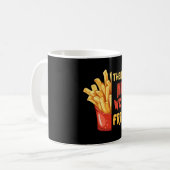 Pommes frites kaffeetasse (Vorderseite Links)