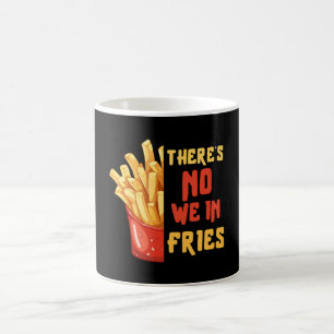Pommes frites kaffeetasse