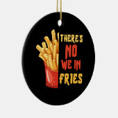 Pommes frites keramik ornament (Rechts)