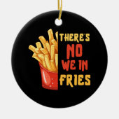 Pommes frites keramik ornament (Vorne)