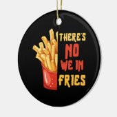 Pommes frites keramik ornament (Links)