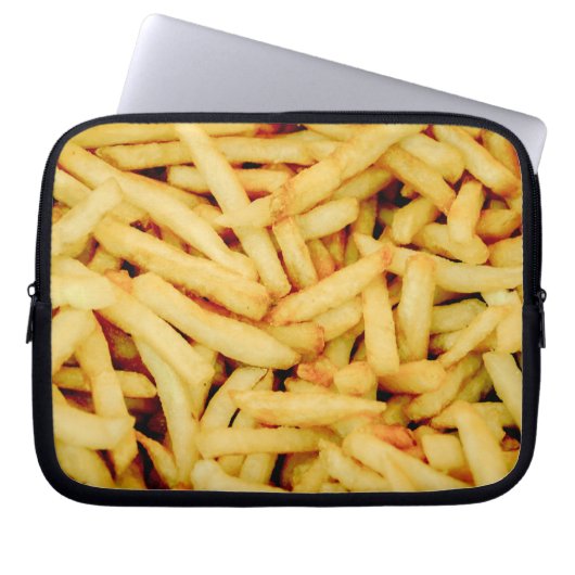 Pommes-Frites Laptopschutzhülle (Vorderseite)