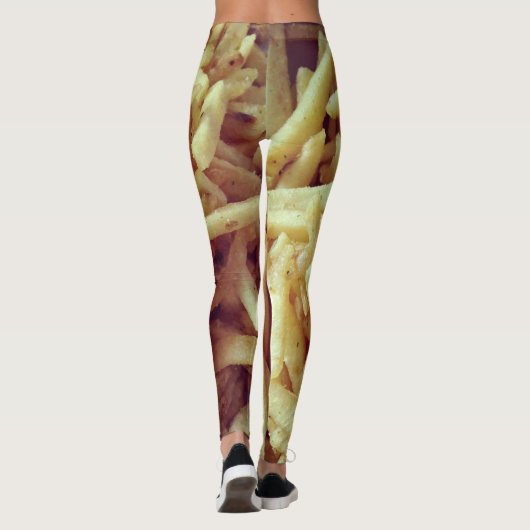 Pommes-Frites Leggings (Rückseite)