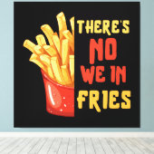 Pommes frites leinwanddruck (Insitu (Holzboden))