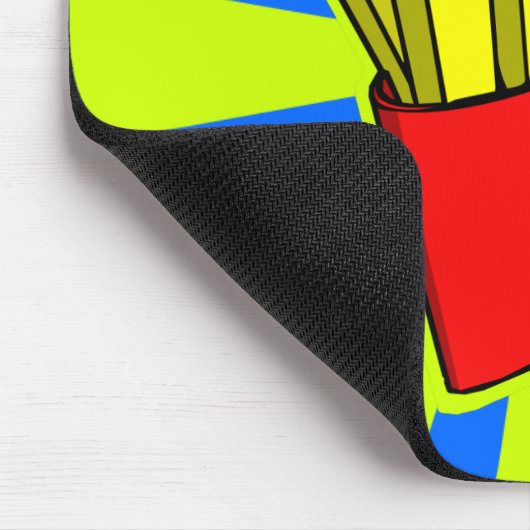 POMMES-FRITES Mousepad (Ecke)