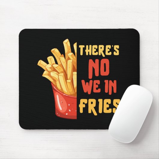 Pommes frites mousepad (Mit Mouse)