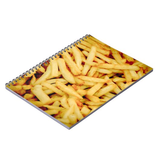 Pommes-Frites Notizblock (Linke Seite)
