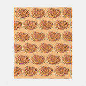 Pommes frites Pommes frites Pommes frites Pommes f Fleecedecke (Vorderseite)