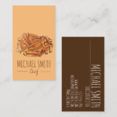 Pommes frites Pommes frites Pommes frites Pommes f Visitenkarte (Vorne/Hinten)