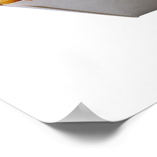 Pommes frites poster (Ecke)