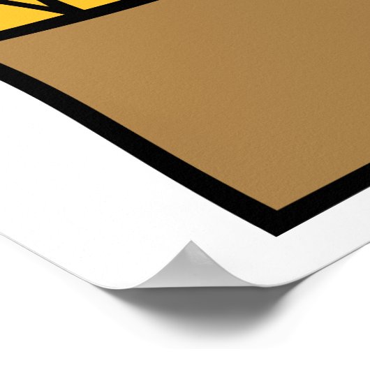 Pommes frites poster (Ecke)