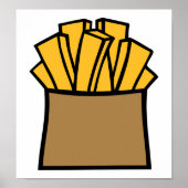 Pommes frites poster (Vorne)