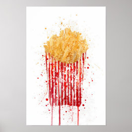 Pommes Frites Poster