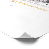 Pommes frites poster (Ecke)