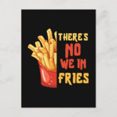 Pommes frites postkarte (Vorderseite)