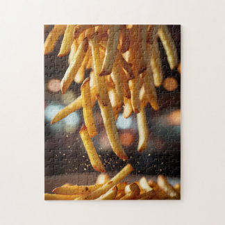 Pommes Frites Puzzle - Knuspriges Fast Food Puzzle