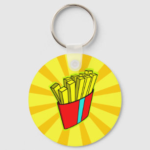 POMMES-FRITES Schlüsselanhänger