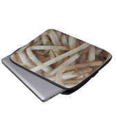Pommes-Friteslaptop-Hülse Laptopschutzhülle (Vorne Knopf)