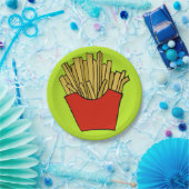 Pommes-FritesPappteller Pappteller (Party)