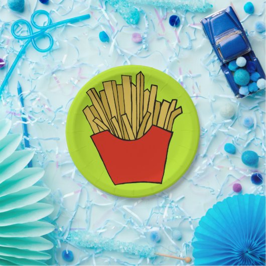 Pommes-FritesPappteller Pappteller (Party)