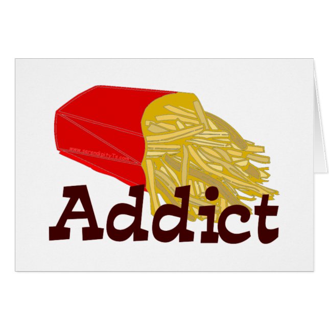 Pommes-Fritessüchtiger (Vorderseite (Horizontal))