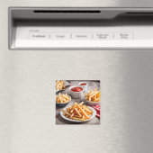 Pommes & Ketchup Magnet (In Situ (Geschirrspüler))