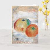 Pommes | Renoir Karte (Gelbe Blume)