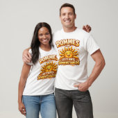 Pommes sind frittierte Sonnenstrahlen - T-Shirt (Unisex)
