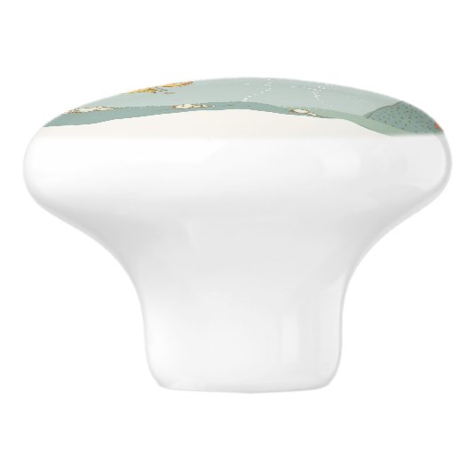 Pomo de cerámica de la colección Magical Nursery Keramikknauf (Seitenansicht)