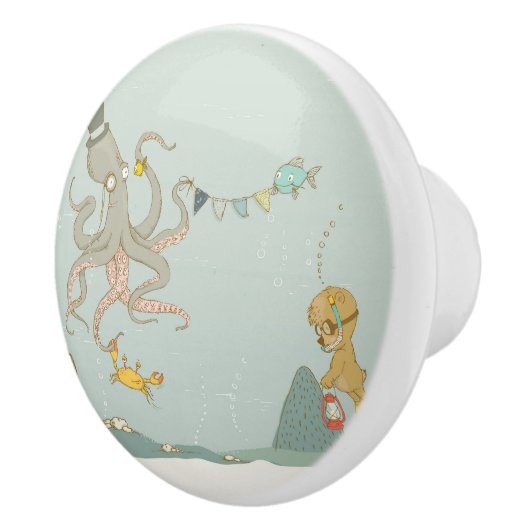 Pomo de cerámica de la colección Magical Nursery Keramikknauf (Rechts)