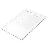 Pomodoro Studie Habit Tracker Notizblock (angewinkelt)