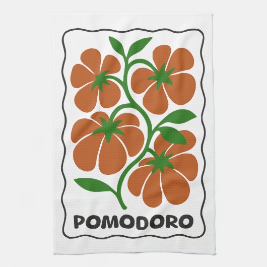 Pomodoro Tomato Geschirrtuch (Vertikal)