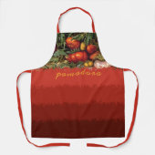 Pomodoro Vintage Tomaten personalisierte Küche Schürze (Vorderseite)