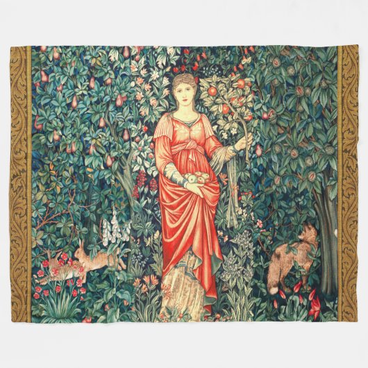 POMONA HOLT OBST IN GRIECHENLAND, WALDTIEREN FLEECEDECKE (Vorderseite (Horizontal))