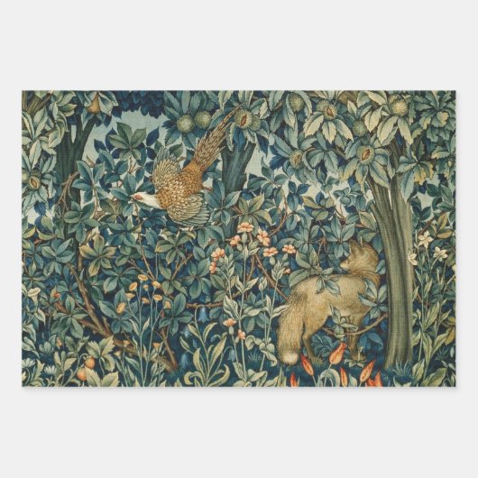 POMONA HOLT OBST IN GRIECHENLAND, WALDTIEREN GESCHENKPAPIER SET (Vorderseite 2)