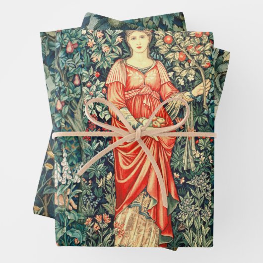 POMONA HOLT OBST IN GRIECHENLAND, WALDTIEREN GESCHENKPAPIER SET (Beispiel)