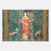 POMONA HOLT OBST IN GRIECHENLAND, WALDTIEREN GESCHENKPAPIER SET (Vorderseite)