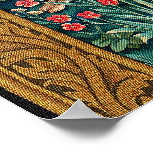 POMONA HOLT OBST IN GRIECHENLAND, WALDTIEREN POSTER (Ecke)