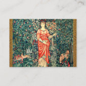 POMONA HOLT OBST IN GRIECHENLAND, WALDTIEREN VISITENKARTE (Rückseite)