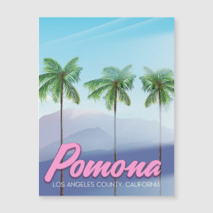 Pomona, Kalifornien, USA Magnetkarte